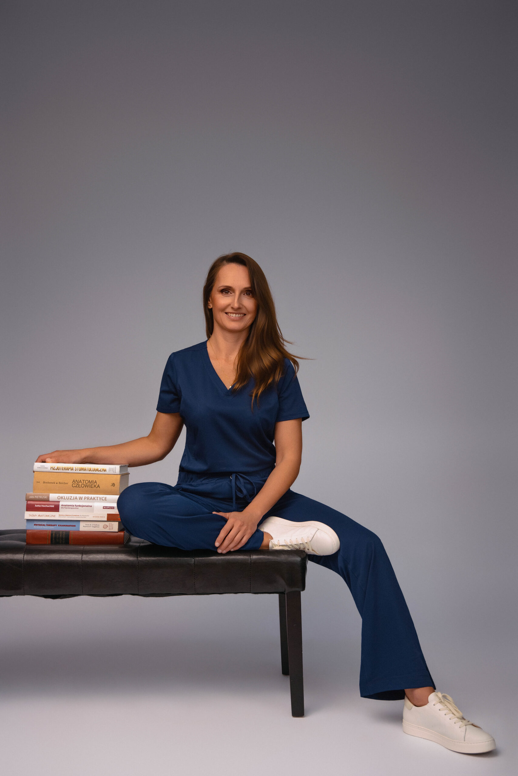 Justyna Ramut podczas profesjonalnej sesji